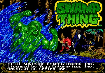 Swamp Thing (USA) (Proto) screen shot title